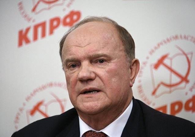 俄罗斯共产党中央委员会主席根纳季‧久加诺夫。（图：互联网）