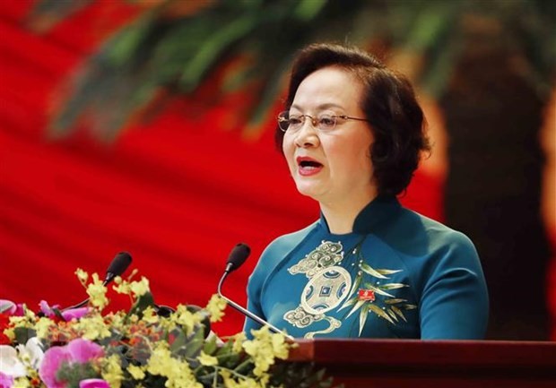 内务部长范氏青茶。（图：越通社）