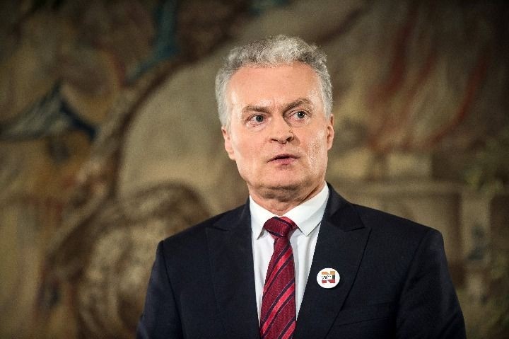 立陶宛共和国总统吉塔纳斯‧瑙塞达。（图：新华社）