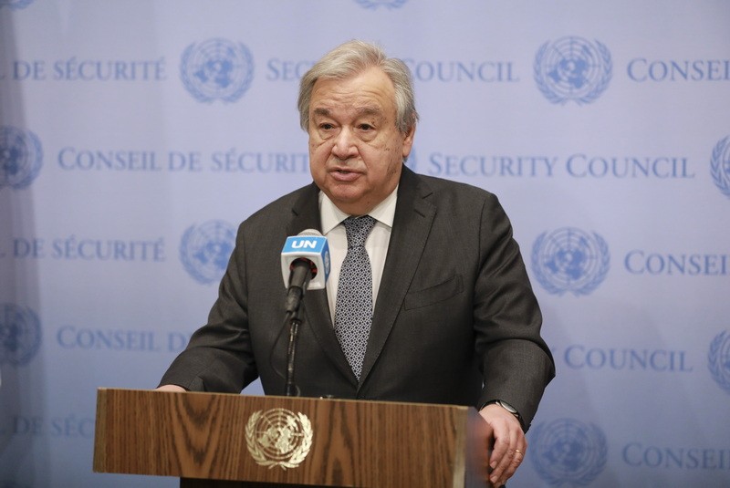 联合国秘书长古特雷斯。（图：新华社）