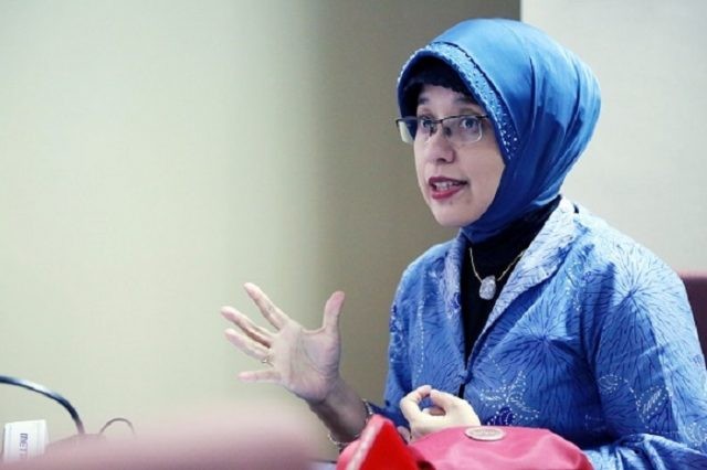 印度尼西亚国家发展计划部副部长阿玛莉亚‧阿德宁加尔‧维迪亚桑蒂。（图：Getty Images）