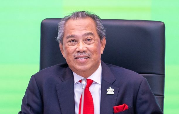 马来西亚前总理穆希丁。（图：互联网）