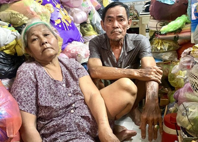 曾美玲（左）和陈三珠。