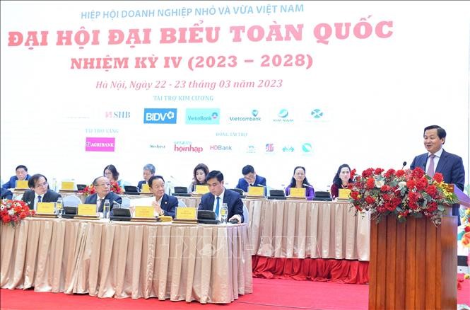 政府副总理黎明概出席大会并发表指导意见。（图：越通社）