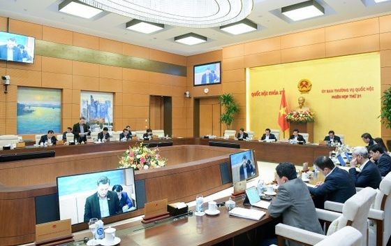 国会常务委员会第21次会议现场一隅。（图：国会）