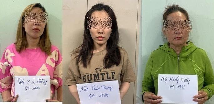 被扣押的3名歹徒。（图：警方提供）
