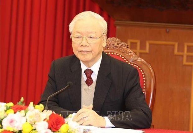 党中央总书记阮富仲。（图：越通社）