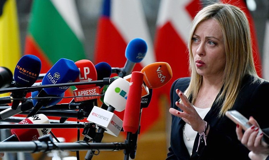 意大利总理焦尔吉娅·梅洛尼。（图：互联网）