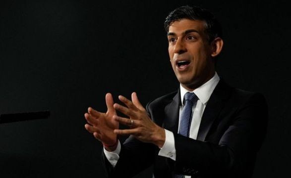 英国首相苏纳克。（图：互联网）