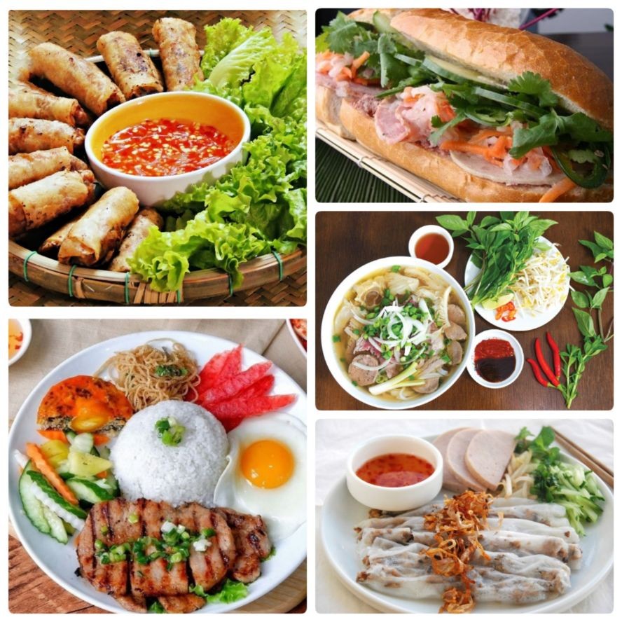 越南特色美食。