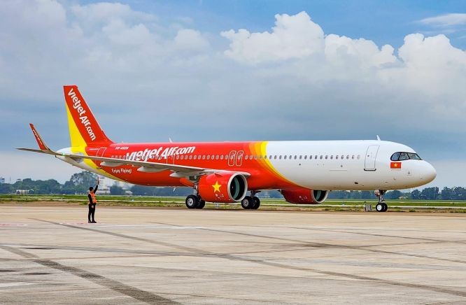 越捷赠予女足队一年免费机票