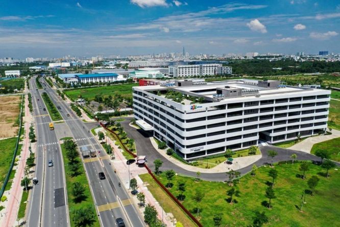 在高新技术区即将形成的先进与革新创新科技园。