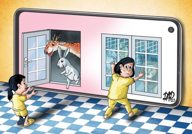 防止孩子上网化解矛盾