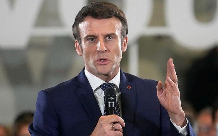 法国总统马克龙。（图：互联网）