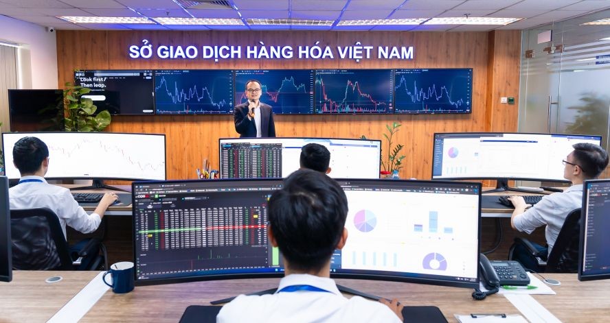 越南商品交易所一瞥。