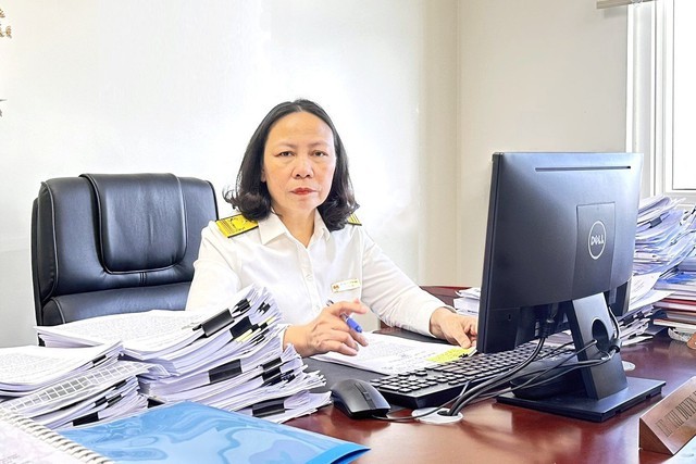 税务总局所属税务申报与会计司司长黎氏缘海。