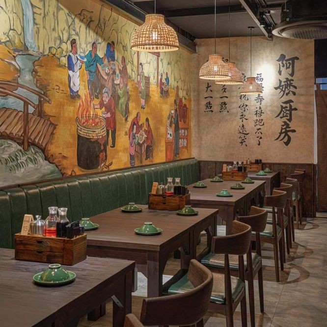 阿嬷厨房一隅。