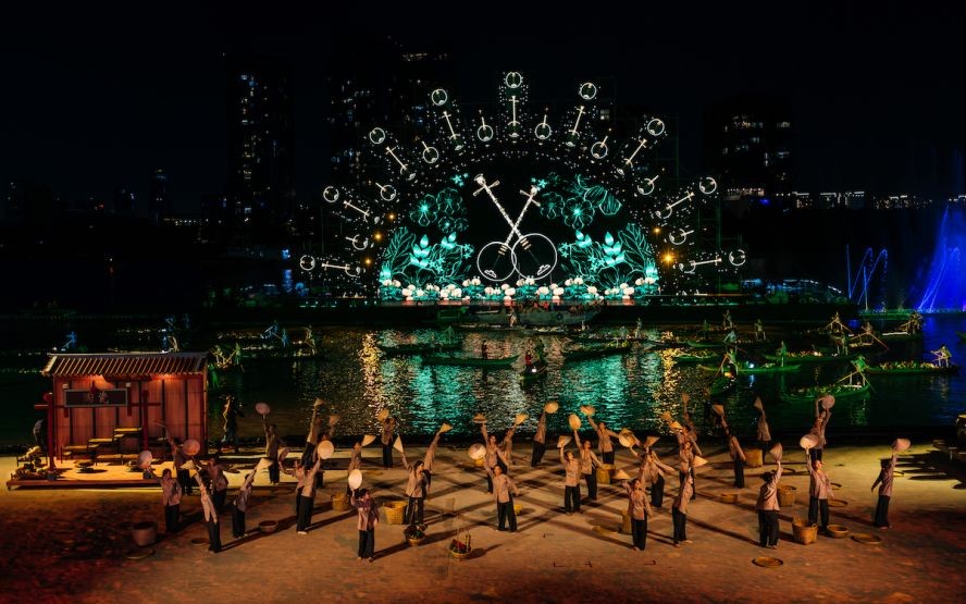 “西贡-河流叙事”实景演出将成为本市的特色旅游产品之一。