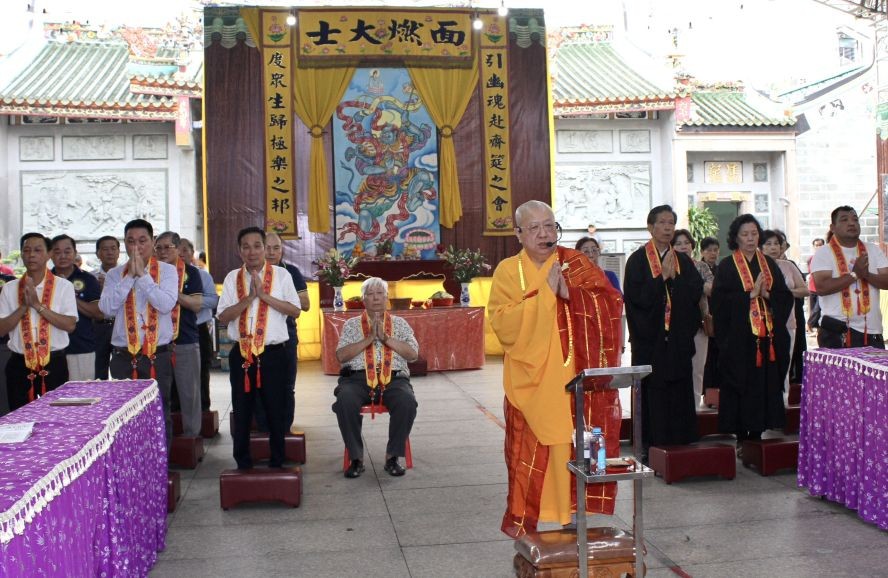 义安会馆启建盂兰普度大法会