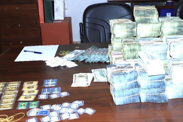 涉案物证。（图：越通社）