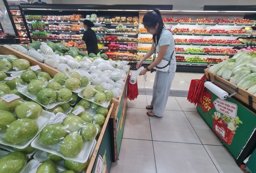 超市使用环保袋。