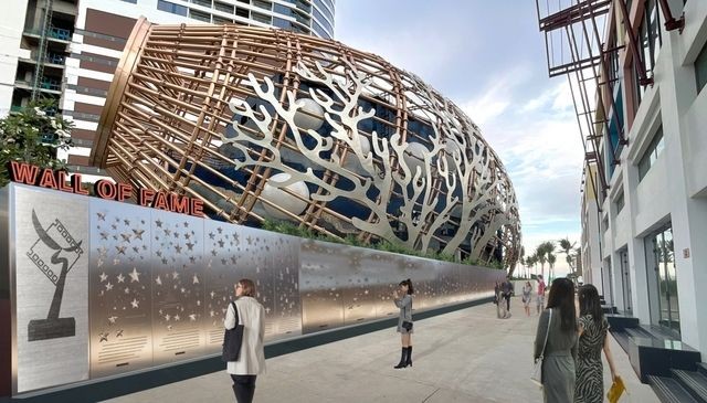 “荣誉墙”——2023年风筝奖的亮点之一。