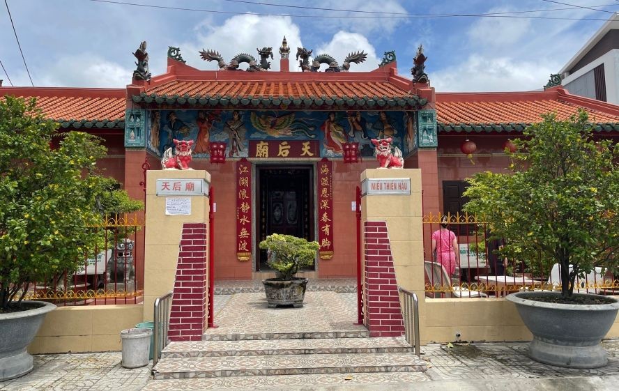 拥有120多年历史的守承天后庙。