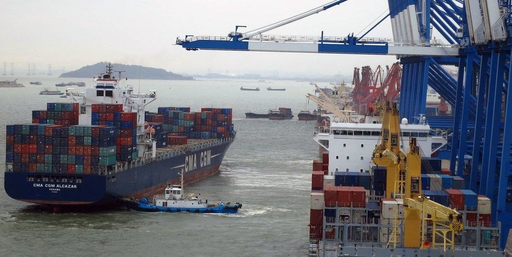 航运业是大气中温室气体的一个主要来源。（图：联合国）