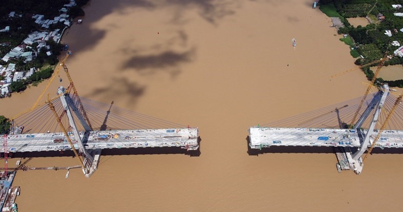 现状的美顺二桥。（图：越通社）