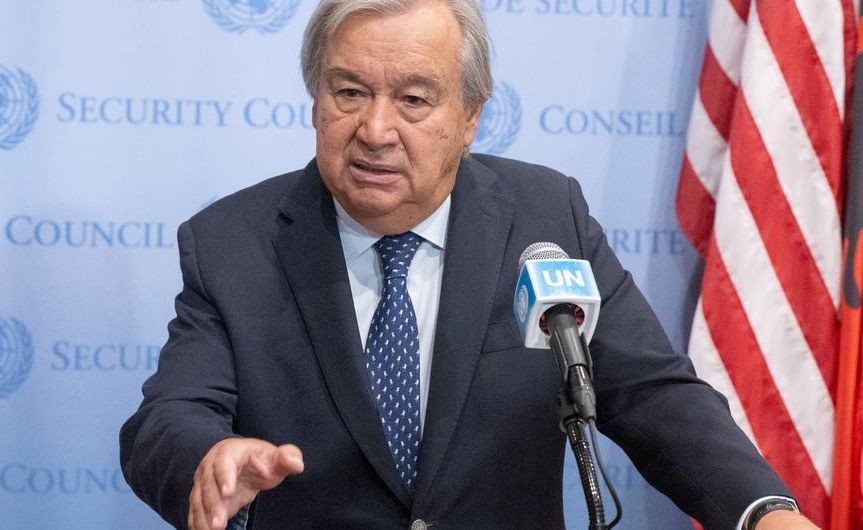联合国秘书长古特雷斯。（图：联合国）