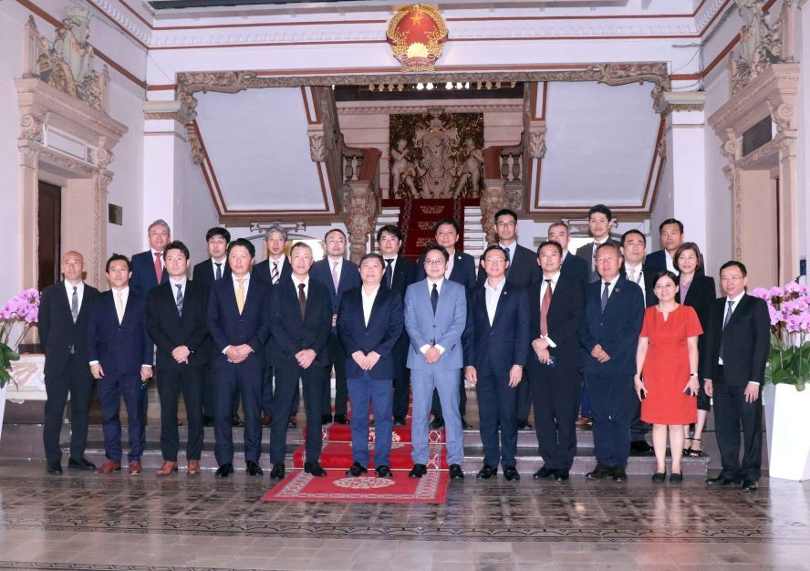 本市与日本企业促进合作