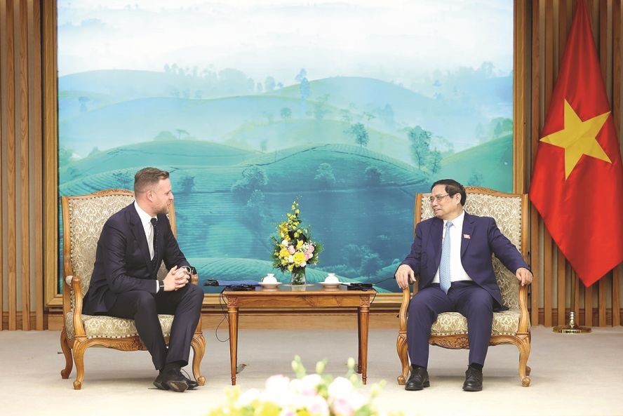 政府总理接见立陶宛外长