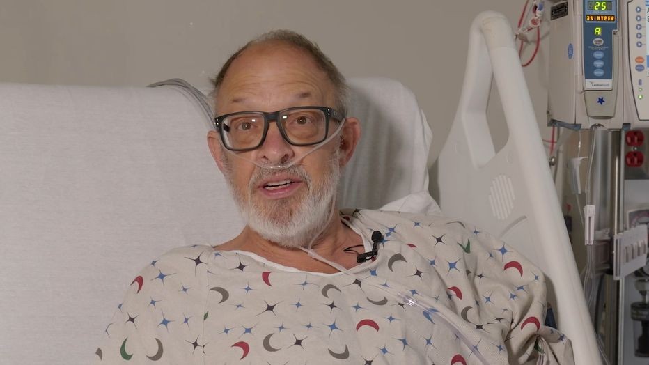 58岁的福西特为心脏病晚期病人，因患有一些并发症，不适合接受传统的心脏移植手术。（图：马里兰大学医学中心）