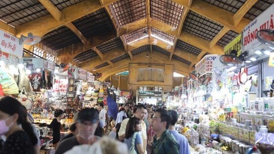 滨城市场一隅。（图：VOV）