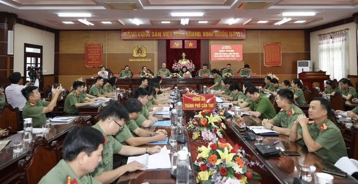 会议现场一隅。（图：公安部）