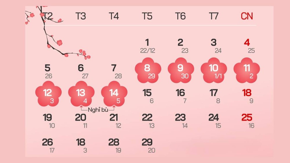 今年春节过年放假调休共7天。（图：互联网）