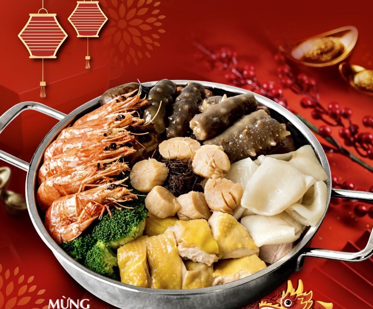 迎春美食拼盆。