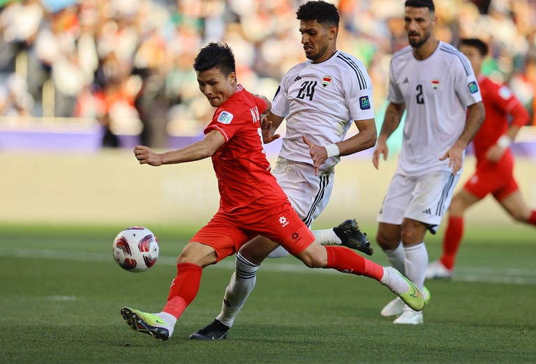 光海射球破门。（图源：互联网）