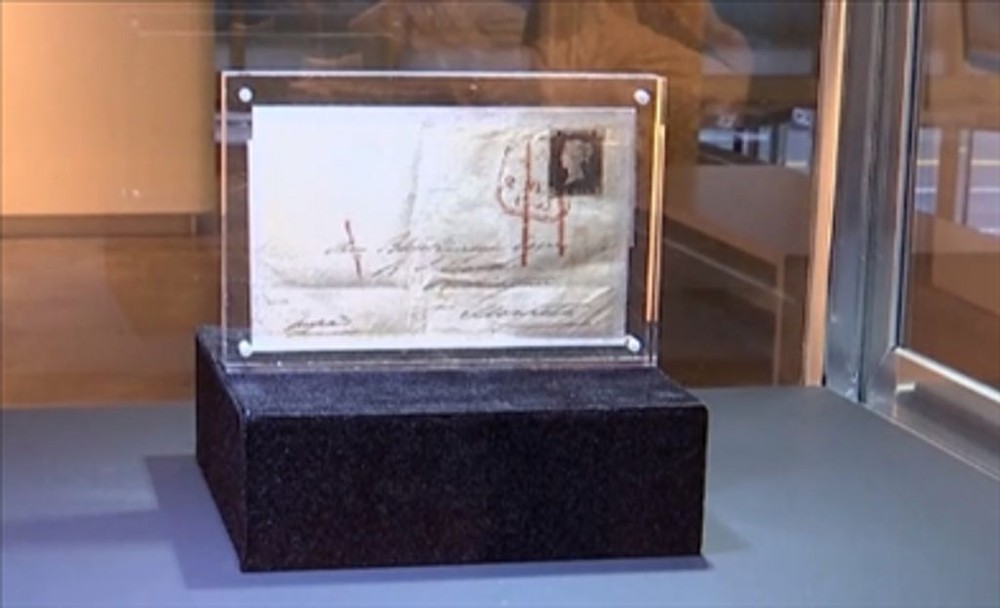 世界首封使用邮票寄出信件将拍卖