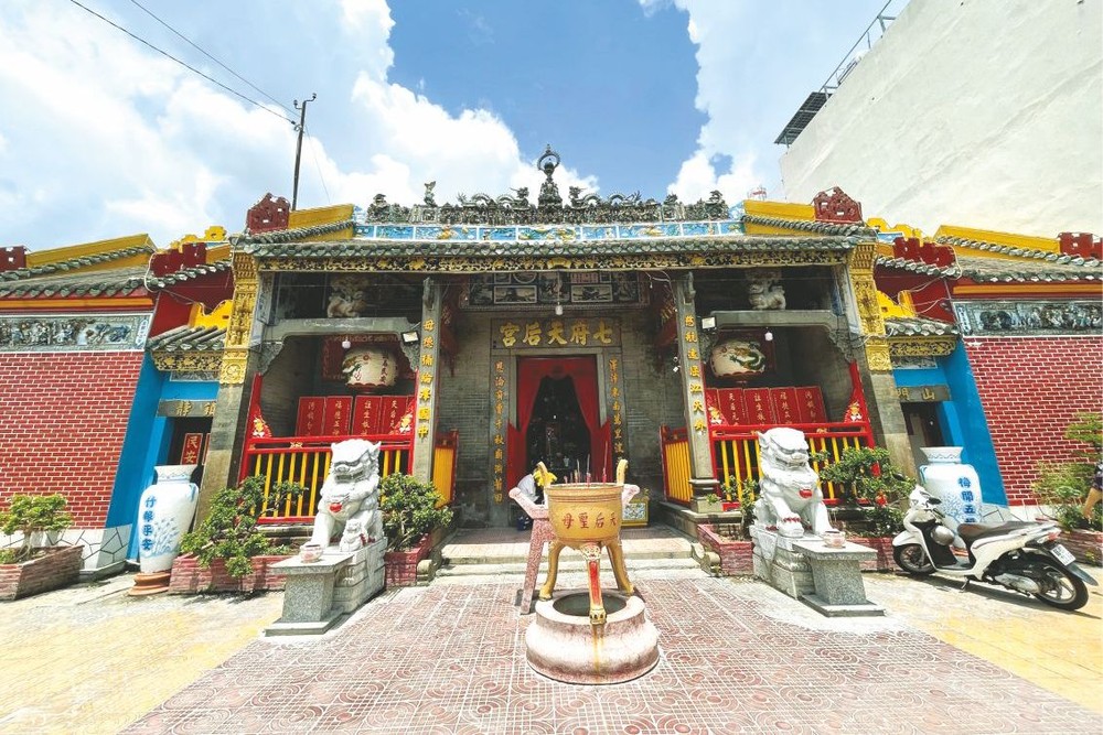 拥有138年历史的沙沥七府天后宫。