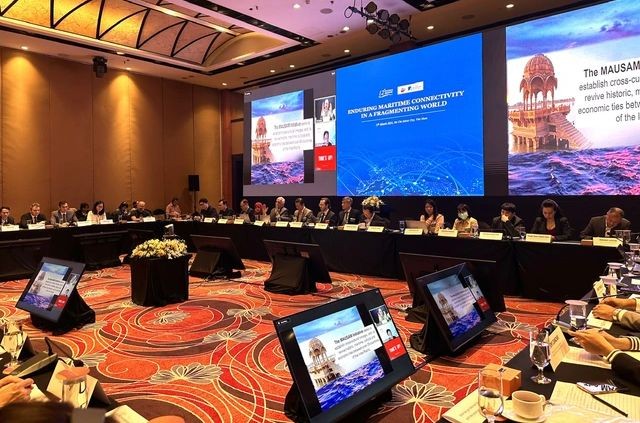 第十二次海洋对话论坛现场一隅。（图：春梅）