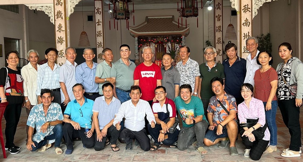 徐氏宗亲春季祭祖合照。