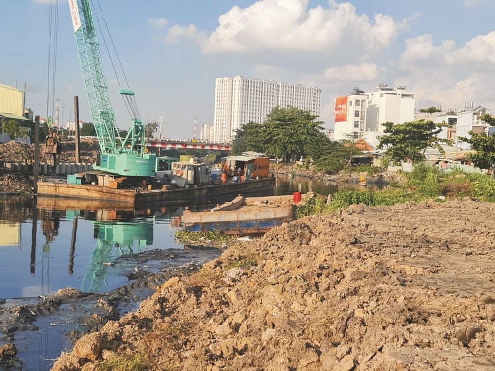 参良－槟桔－水涨涌整饬项目正在开展中。