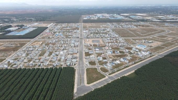 禄安-平山安置区工程项目。（图：福俊）