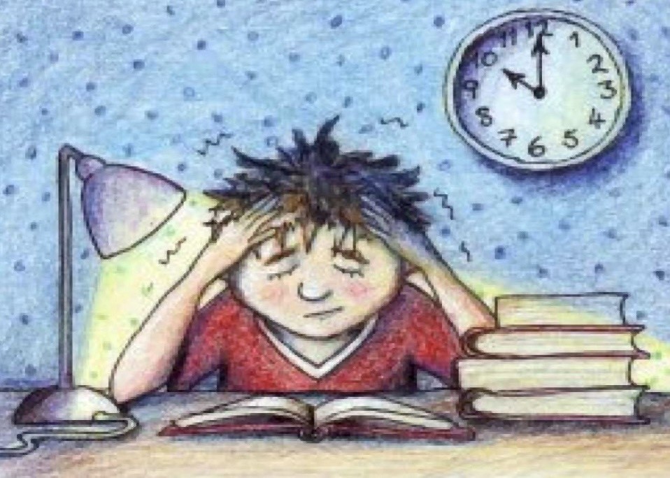  考生在考前会发生焦虑、紧张等情绪。（示意图：互联网）