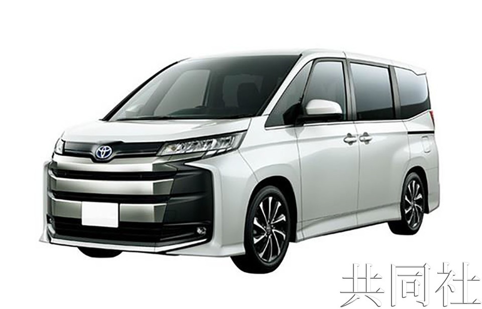 图为丰田申请召回的“诺亚”（NOAH）汽车。（图：共同社）