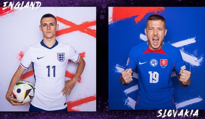 英格兰迎战斯洛伐克，三狮军团咆哮？（图：互联网）