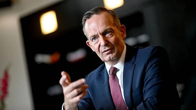 德国交通部长福尔克‧维辛。（图：DPA）