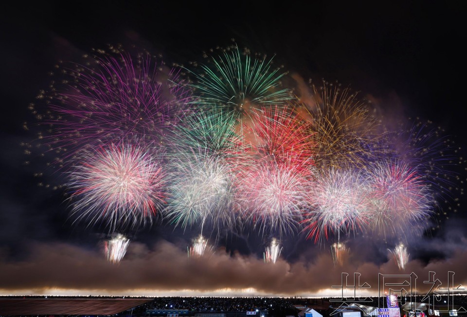 大麯烟花吸引约 10 万观众