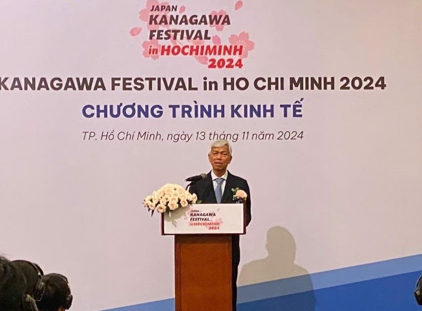 市人委会副主席武文欢在研讨会上致辞。（图：朱芳）